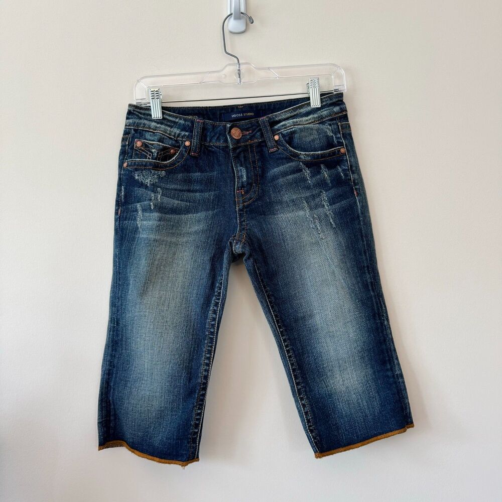 Vigoss Studio Women's Vintage Brooklyn Bermuda Jeans Size 28